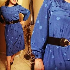 Vintage Polkadot Dress